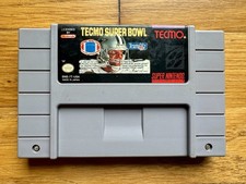 Super Bowl (Super Nintendo Entertainment System SNES, 1993) Authentic. Tested