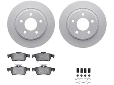 For 2007-2013 Mazda 3 Brake Pad and Rotor Kit Rear Dynamic Friction 21227FWKV