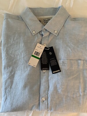 cerulean blue dress shirt PENGUIN MUNSINGWEAR NWT COLOR/BLUE LONG SLEEVE LG Party Outfit Allie Blue Notebook Dress Color:Dark Wash delivering exceptional quality thats