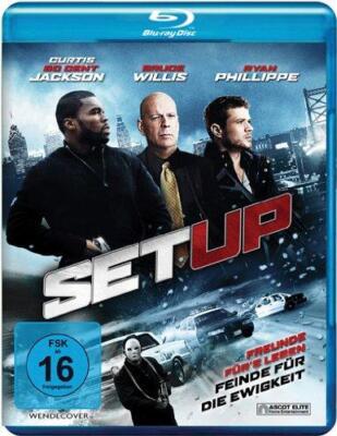 SET UP (Curtis Jackson, Bruce Willis, Ryan Phillippe) Blu-ray Disc NEU+OVP