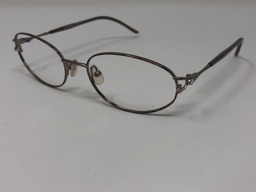 SAKS FIFTH AVENUE Eyeglasses Frame SAKS129 0U71 Brown Polish 54-18-135 JF40