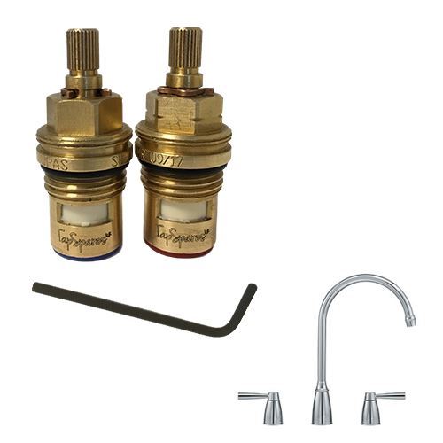 Franke Augusta Replacement SP3561 Valves Cartridge Spares Pair