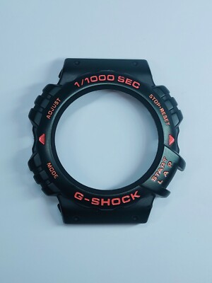 Casio G Shock Vintage DW-6000 (904 Module) Replacement Custom Bezel Black Gold  