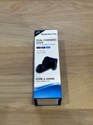 Beboncool Dual Charging Dock for PS4 PS4 Slim PS4 Pro Dualshock Controllers