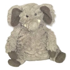 First Impressions Macy s Gray Elephant Plush Fluffy Stuffed Animal Lovey Toy 9