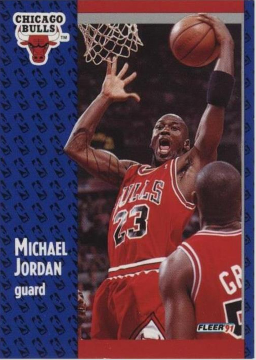 1991-92 Fleer - #29 Michael Jordan