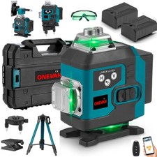 16 Line Laser Level 360&deg; Kreuzlinienlaser +Stativ Wasserwaage Selbstnivellierend