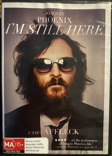 DVD: I’m Still Here - 2010 Mockumentary Musical Parody, Actor Now Hip Hop Artist