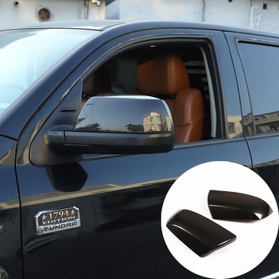 Carbon Fiber Exterior Rearview Mirror Cover For Toyota Tundra/Sequoia 2007-2021