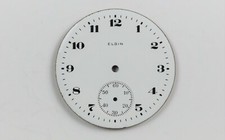 16S Elgin Pocket Watch Porcelain Dial 1187
