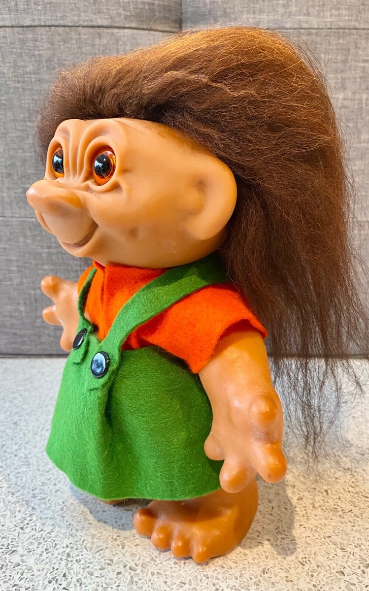 VINTAGE DAM TROLL DOLL DENMARK 1961 RETRO VERY RARE TOY THOMAS DAM