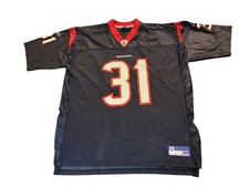 Reebok Men Houston Texans Aaron Glenn Jersey Sz 2XL