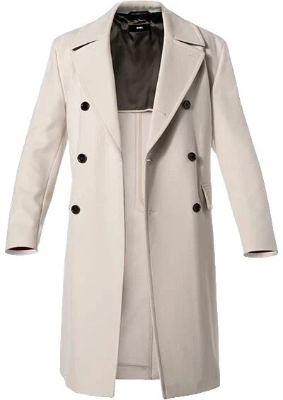 Abrigos HUGO BOSS Blanco, chaquetas y chalecos para hombres