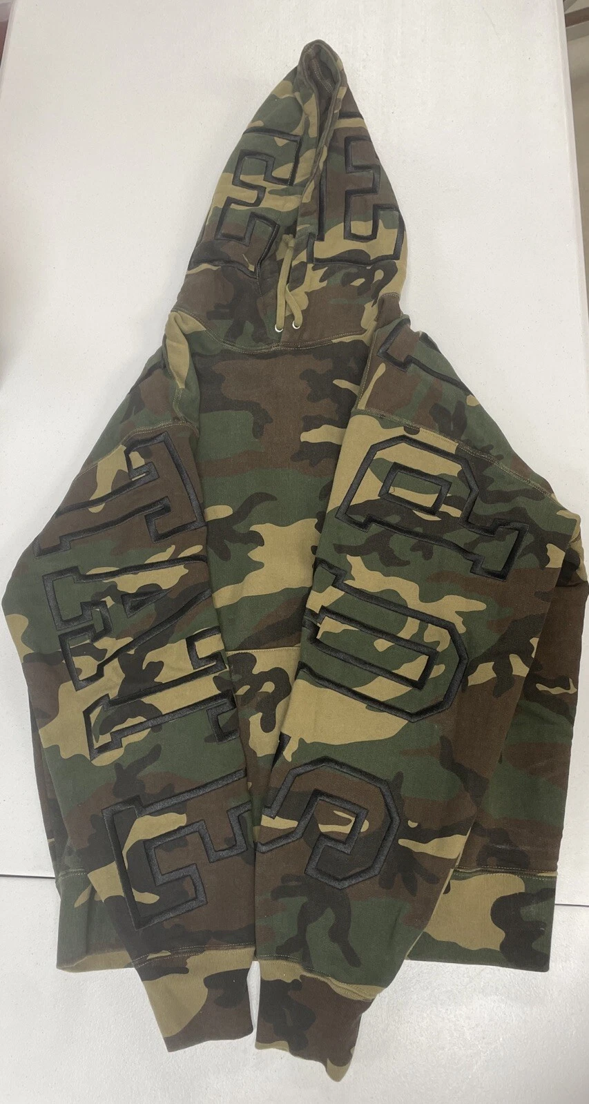 Sweat à capuche Supreme State 2022 « Woodland Camo » homme grande taille