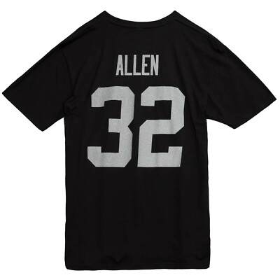OAKLAND LOS ANGELES LAS VEGAS RAIDERS MARCUS ALLEN MITCHELL & NESS
