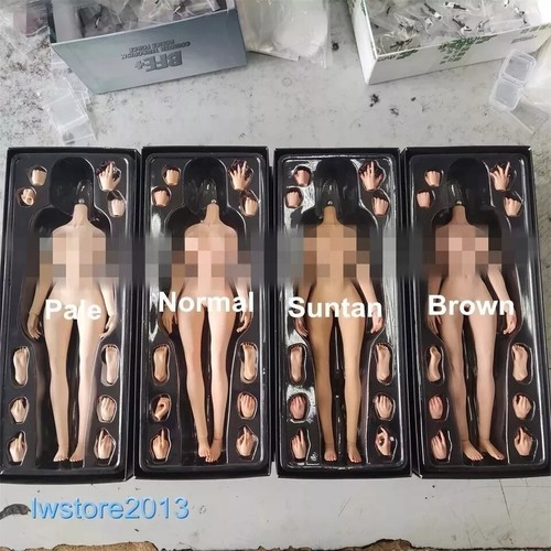 YM503 1/6 Large Breast Thin Waist Girl 12" Female Action Figure Body Hands Foot - 第 26/28 張圖片