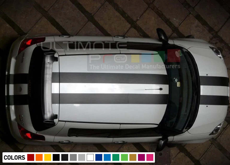 Kit de calcomanías gráficas a rayas para guardabarros capó deportivo Suzuki Swift 2004-2021 Foto 2 de 2