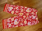 COLDWATER CREEK Women’s Elasticated Waist Wide Leg Floral Pants- L — photo 1