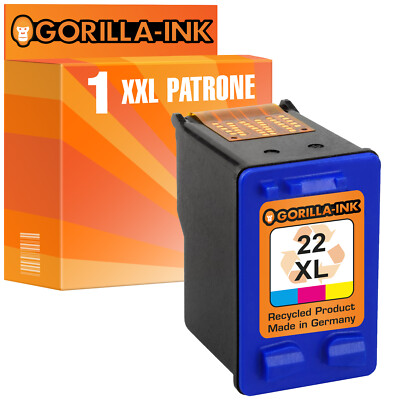 1x Drucker-Patrone XL für HP22 Deskjet F2180 PSC 1400 1402 1410 1410XI 1415