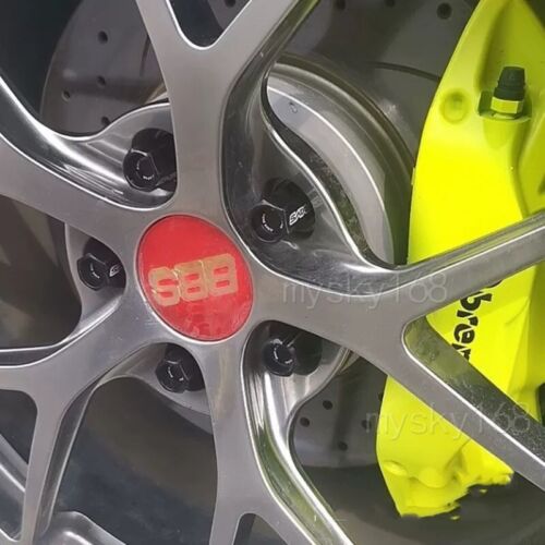RAYS Black-7075 Forged Alloy Light Weight Lug Nuts with Anti Theft Lock M12x1.5 - Picture 4 of 5