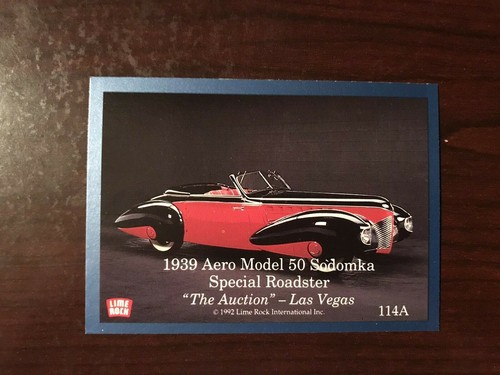 1991 Dream Machines #114 - 1939 Aero Model 50 Sodomka Special Roadster/1942 Chev