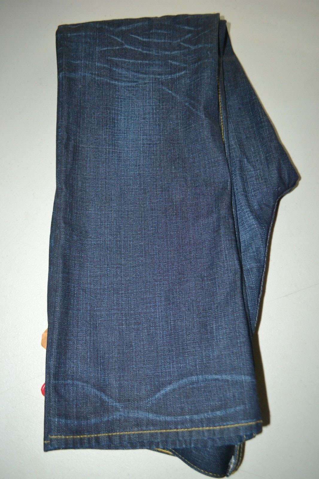 NWT True Religion Men Bobby Straight Embroidered Skullhead Blue Jeans Sz 33x34 thumbnail 13