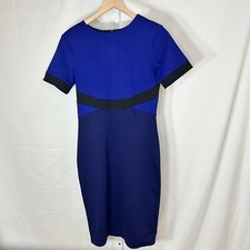 MIUSOL Size Medium Blue Dress Business Work Office Party Wedding