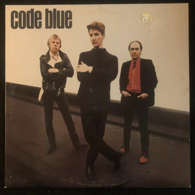 CODE BLUE LP 1980 Warner Bros 1st Press BSK 3461 - EX+/NM- Vinyl NEW WAVE