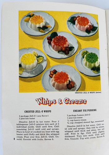 Libro de recetas de gelatina de Jack & Mary's segunda impresión Jack Benny 1937 - Imagen 6 de 10