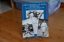Baseball Postcard Album Great Players of the Past (1978) Complete EUC