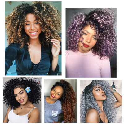 Marley Bob Kinky Curl Haarverlängerung – Afro Kinky Twist, 20 Cm, 3 Stück – Kunsthaar In Verschiedenen Farben