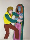 Hardy Boys animation cels Vtg Art Background Production Art Cartoon 1960s Mt