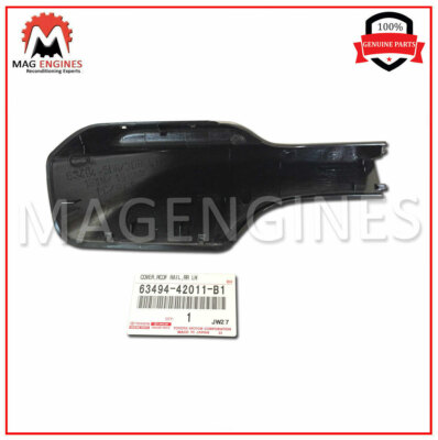 63494-42011-B1 GENUINE OEM REAR ROOF RACK LEG COVER, LEFT 