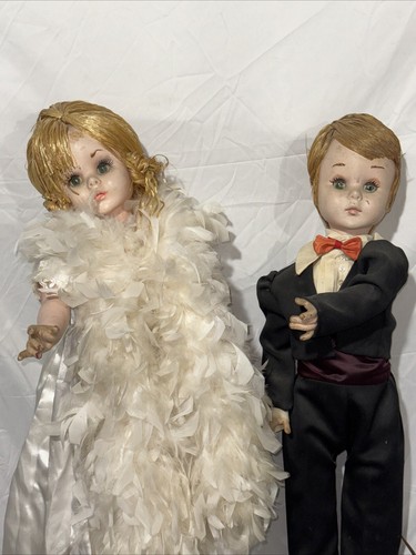 Vintage Animatronic 32” Tall Bride & Groom - Picture 13 of 13