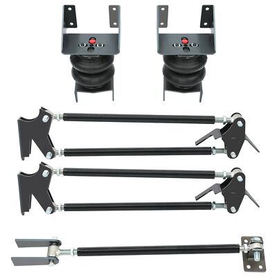 Universal Parallel 4 Link Suspension Kit w/Air Suspension Bags Compatible wit...