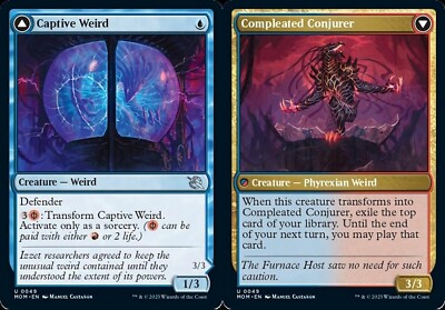 MTG March of the Machine *FOIL* U Captive Weird #0049 | eBay MTG March of the Machine *FOIL* U Captive Weird #0049 | eBay