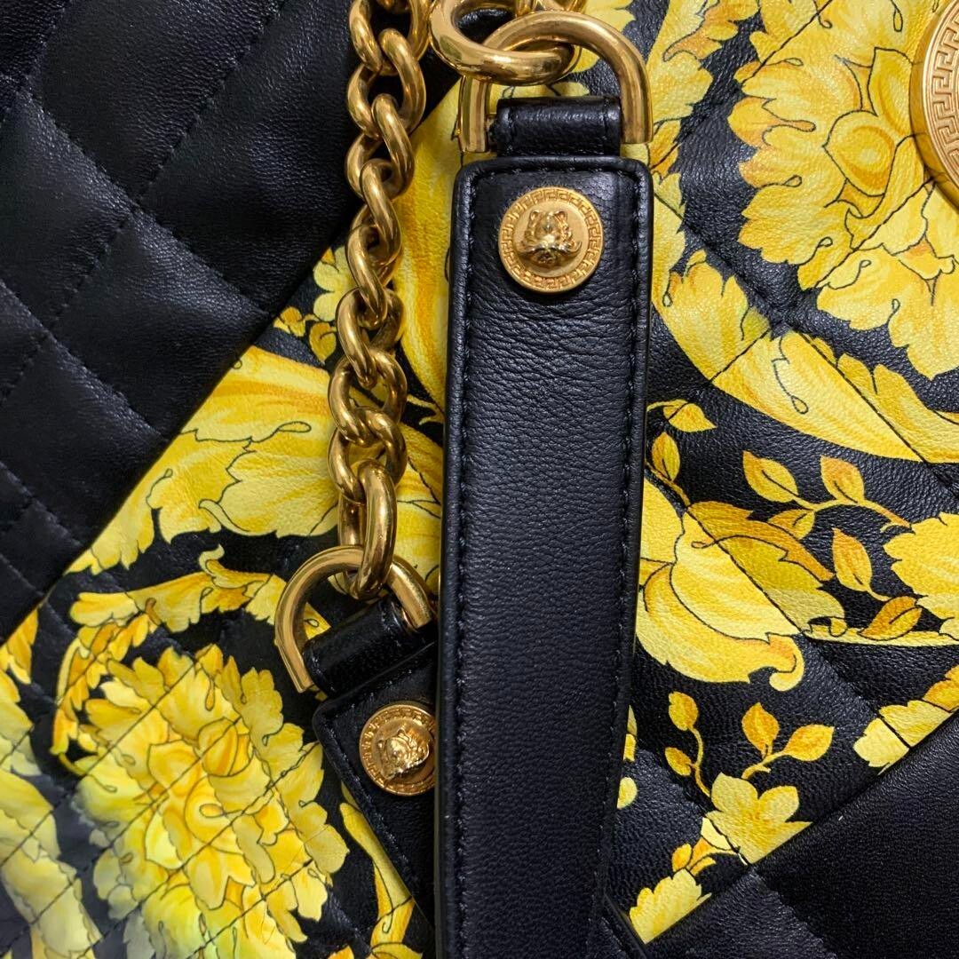 バッグ VERSACE MEDUSA QUILTING SHOULDER BAG VERSACE Hand Bag Shoulder Bag Quilting Leather Medusa