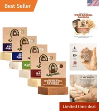 Nourishing Natural Soap Bar Variety for Men - Alpine Sage, Eucalyptus & Bourbon