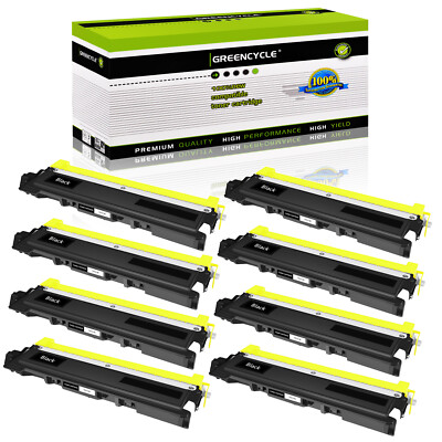 8PK TN210 BLACK Toner Cartridge Fits For Brother MFC-9320CN MFC-9325CW Printer