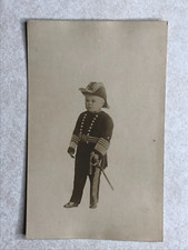 F798 Postcard RPPC General Admiral Tom Thumb Midget Freak Show PT Barnum