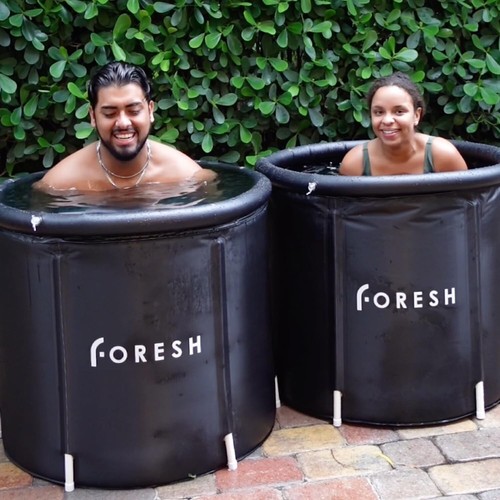 Foresh 105 Gal Ice Bath Cold Plunge Tub Premium Portable Recovery Tub - Picture 3 of 10