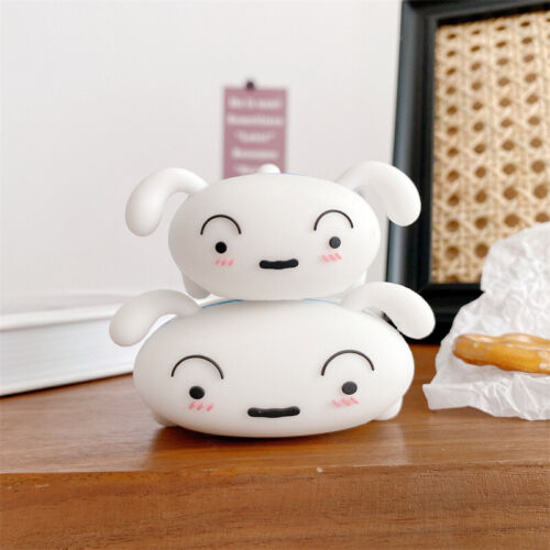 Cute Little White Dog For Apple AirPods 1 2 3 Pro/Pro 2 Protect Cover Case - Picture 1 of 9