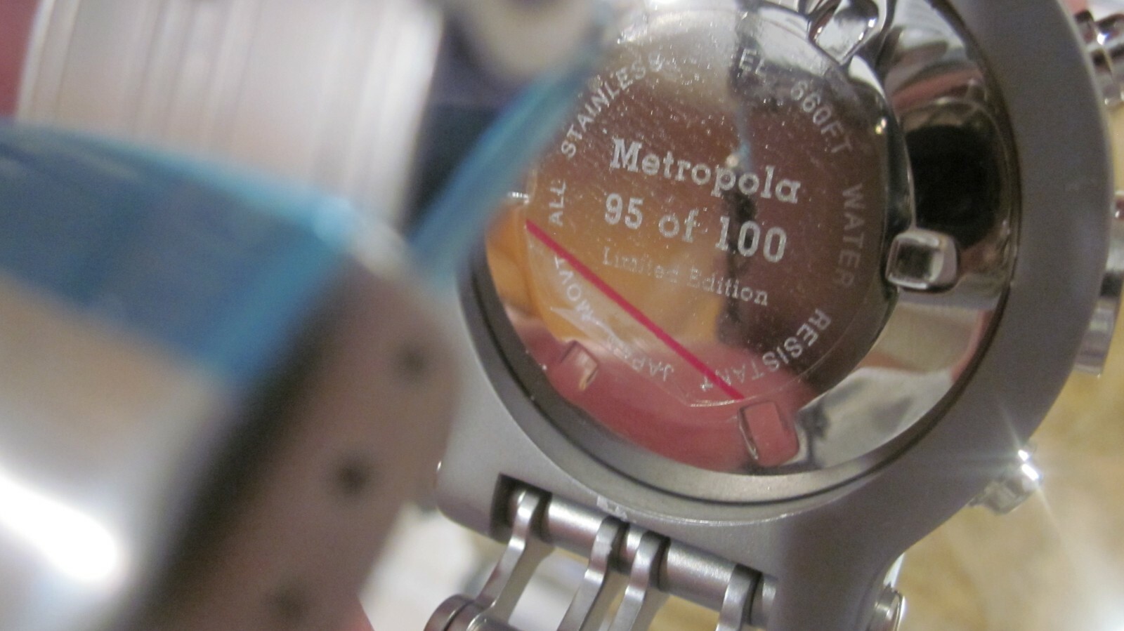 HOWARD STERN METROPOLA BIRTHDAY LIMITED EDITION WATCH (BRAND NEW ONLY 100 MADE - Thumbnail 7