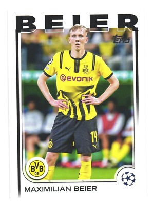 2024-25 Topps UCC Flagship BVB Dortmund Maximilian Beier