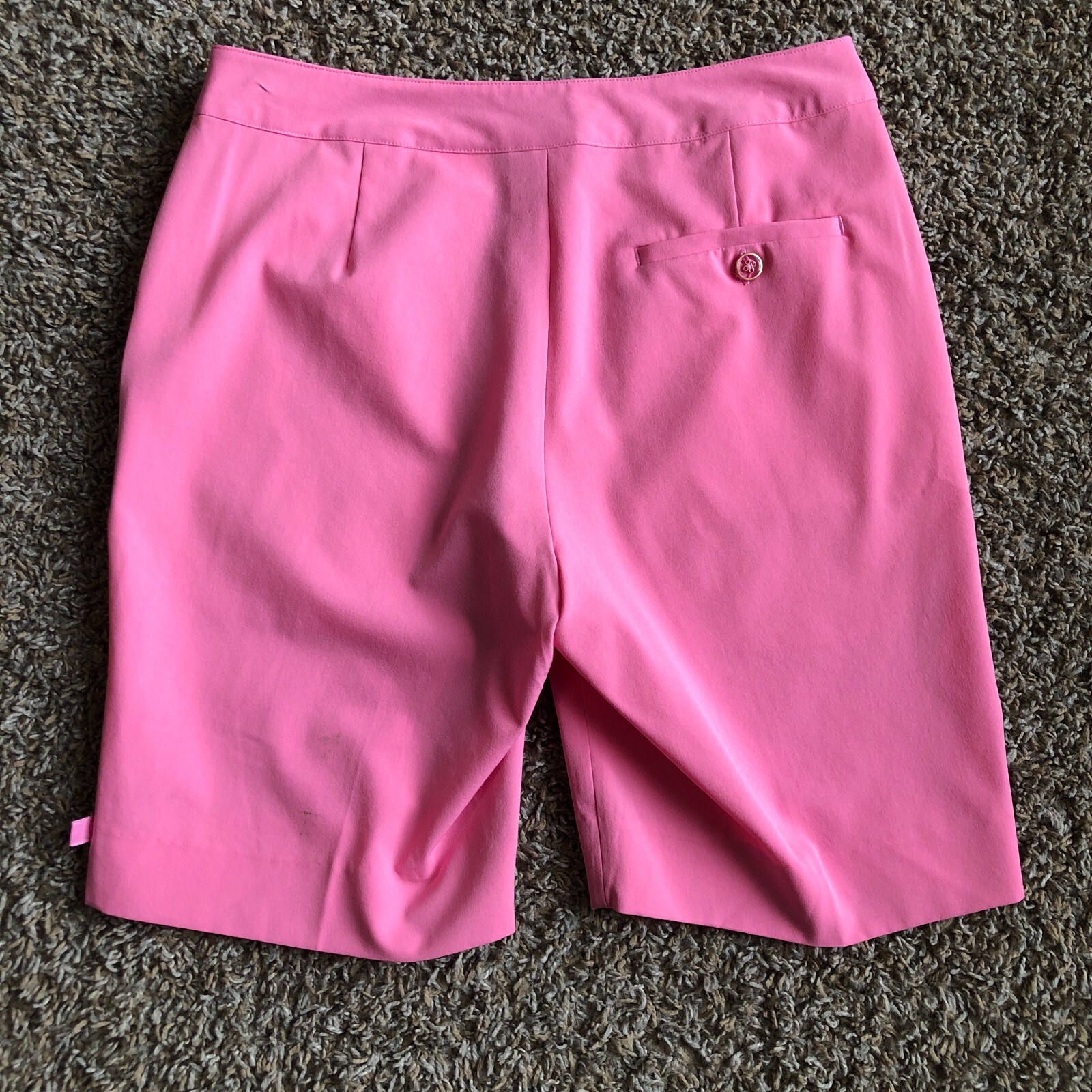 EP Pro Shorts Womens 4 Pink Chino Golf Stretch Mid Ri… Gem