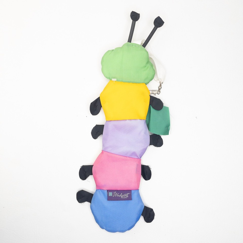 Ganz Windsport Caterpillar Garden Flag 3D Bright Colors Outdoor Nylon