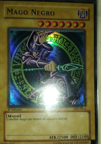MAGO NEGRO ( DIY-P006) 1st EDITION CARD. NEAR MINT Yu-Gi-Oh! TCG .VERY RARE - Picture 11 of 11
