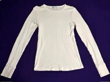 MICHAEL STARS Women's Size MD L/S Soft Pink Cotton/Lycra Blend Fitted Shirt USA