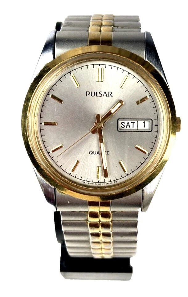 Relojes de pulsera con correa de acero inoxidable Seiko Pulsar