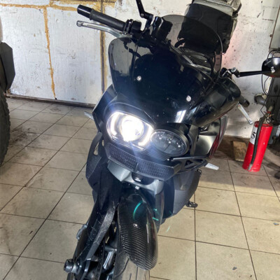 Für BMW K1200R 2005 - 2009 K1300R 2010-2013 LED Scheinwerfer ECE Zulassung